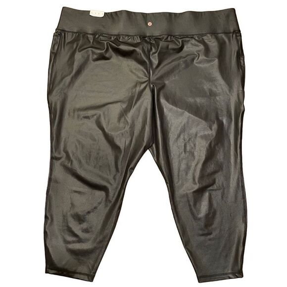 LIVI Lane Bryant Legging Women’s Plus Size 38/40 High-Rise Shine 7/8 Length NWT - Picture 2 of 7